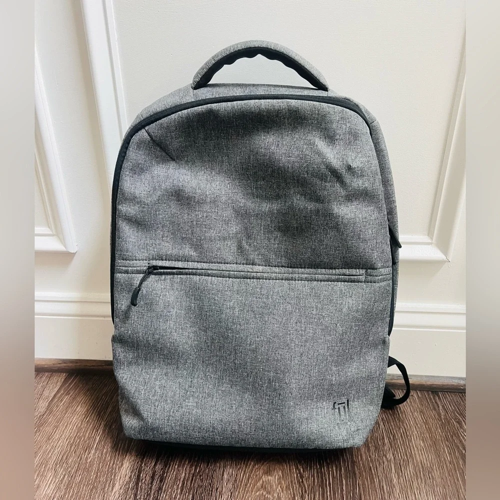 FUL HANS Laptop Backpack Heather Grey Travel Bag